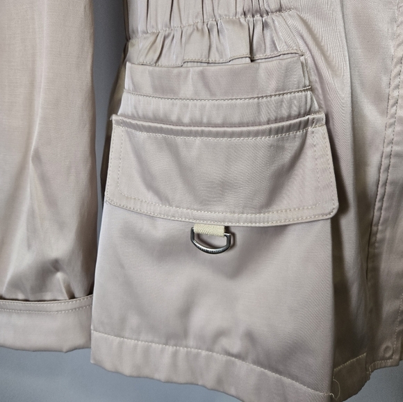 Carte Blanche Paris Muted Gold Lightweight Utility Jacket. Size Medium - Picture 4 of 16